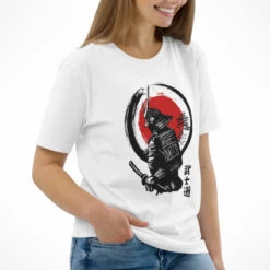 Samurai T-Shirt 8 Samurai T-Shirt -Shibui Store t shirt japonais samourai 970
