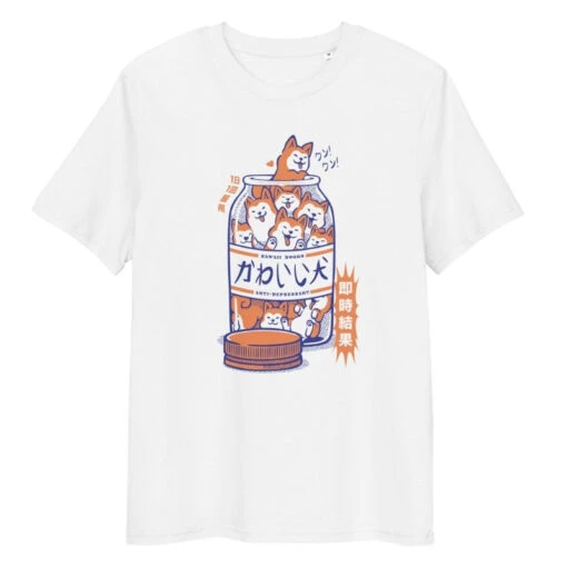 Japanese Tee Shirt - Shiba Anti-Depression