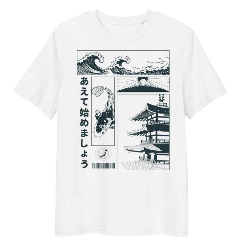 Japanese Tee Shirt - Spirit Of Japan 3 Japanese Tee Shirt - Spirit Of Japan