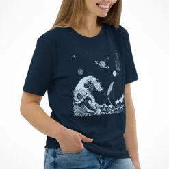 Japanese Tee Shirt - The Great Universe 8 Japanese Tee Shirt - The Great Universe -Shibui Store t shirt japonais the great universe 567