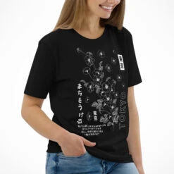 Japanese Tee Shirt - Tokyo Blossom -Shibui Store t shirt japonais tokyo blossom 727