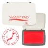 Red Stamp Pad -Shibui Store tampon encreur rouge 599
