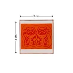 Japanese Stamp - Maneki Neko Tomikohan -Shibui Store tampon japonais maneki neko by tomikohan 425