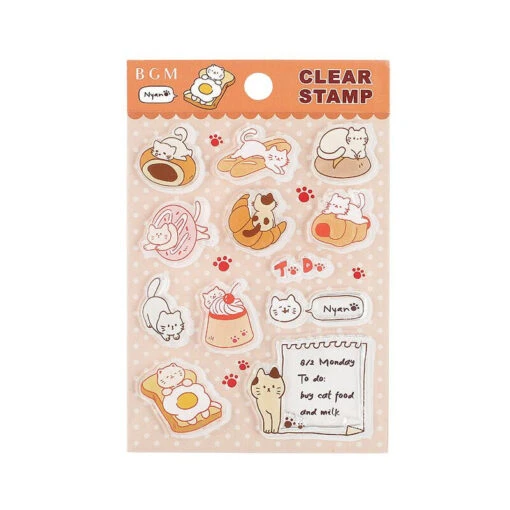 Clear Stamps - Neko