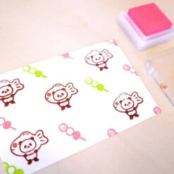 Clear Stamps - Japanese Panda -Shibui Store tampons transparents japonais panda 791