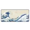 The Great Wave Off Kanagawa Desk Mat -Shibui Store tapis de bureau grande vague kanagawa 671