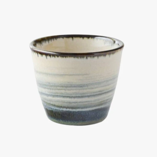 Japanese Mug - Hakeme Blue