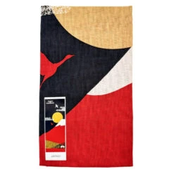 Japanese Tenugui - Fuji Red -Shibui Store tenugui japonais fuji rouge 909