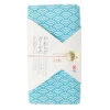 Tenugui - Cotton Gauze Seigaiha 1 Tenugui - Cotton Gauze Seigaiha -Shibui Store tenugui japonais gaze coton seigaiha 215