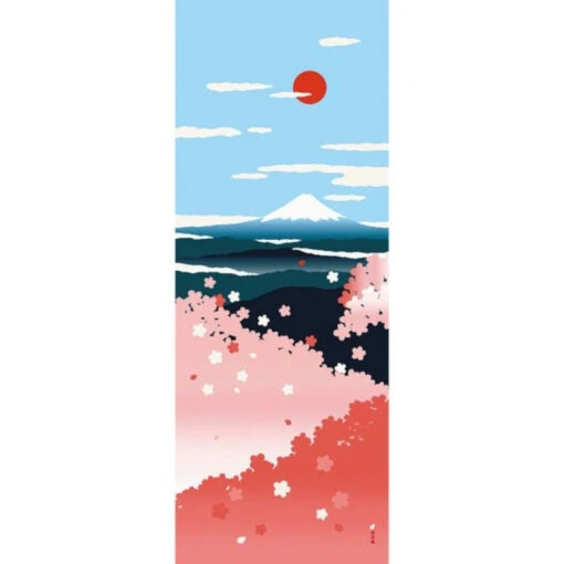 Japanese Tenugui - Hanami