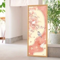 Japanese Tenugui – Haru Tori 6 Japanese Tenugui – Haru Tori -Shibui Store tenugui japonais haru tori 299