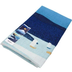 Japanese Towel Tenugui Indigo Fuji -Shibui Store tenugui japonais indigo fuji 872