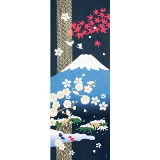 Japanese Tenugui - Four Seasons