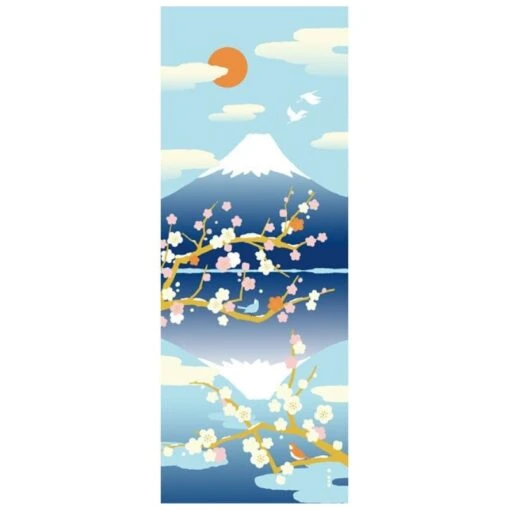 Tenugui Sakasa Fuji