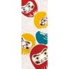 Japanese Tenugui – Shiawase Daruma 1 Japanese Tenugui – Shiawase Daruma -Shibui Store tenugui japonais shiawase daruma 693