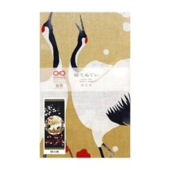 Japanese Tenugui – Tsuru Mai -Shibui Store tenugui japonais tsuru mai 216