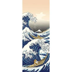 Tenugui - Shiba Kanagawa