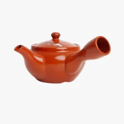 Japanese Ceramic Teapot - Red Kyusu 11 Japanese Ceramic Teapot - Red Kyusu -Shibui Store theiere japonaise kyusu rouge 275