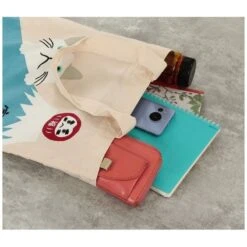 Japanese Tote Bag – Fuji Neko Daruma -Shibui Store tote bag fuji neko daruma 947