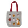 Japanese Tote Bag – Grey Omote To Shiba 1 Japanese Tote Bag – Grey Omote To Shiba -Shibui Store tote bag gris omote to shiba 274