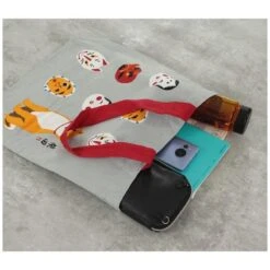 Japanese Tote Bag – Grey Omote To Shiba -Shibui Store tote bag gris omote to shiba 384