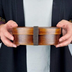 Traditional Wooden Bento Box 13 Traditional Wooden Bento Box -Shibui Store traditional wooden bento box 325