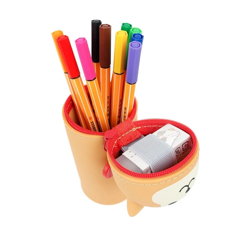 PuniLabo Shiba Inu Pencil Case 5 PuniLabo Shiba Inu Pencil Case - Image 3