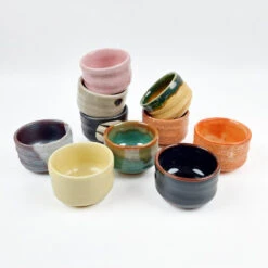 Ceramic Sake Glasses -Shibui Store verres a sake japonais ceramique 602