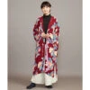 Women's Floral Kimono Jacket -Shibui Store veste kimono femme fleurie 383