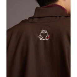 Brown Kimono Jacket Men -Shibui Store veste kimono homme marron 964