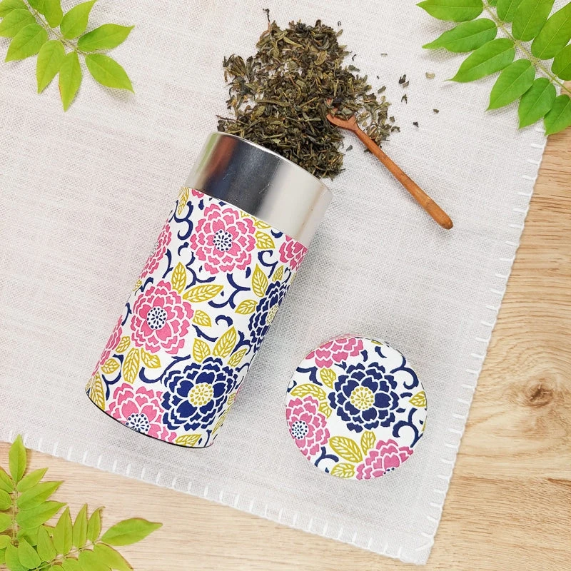 Washi Paper Tea Box - Purple 4 Washi Paper Tea Box - Purple - Image 2