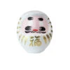 White Japanese Daruma Doll -Shibui Store white japanese daruma doll 4 5 cm 801