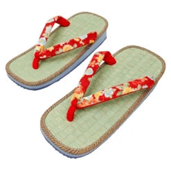 Japanese Zori For Women - Akai Hanao 8 Japanese Zori For Women - Akai Hanao -Shibui Store zori japonaises femme akai hanao 702